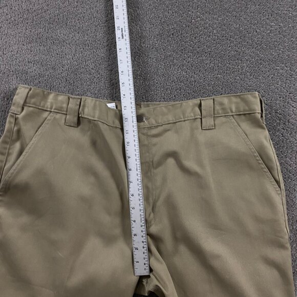 Carhartt Blended Twill Pant Men's 42 x 28 Work B290 KHI - Picture 10 of 13